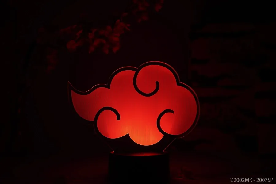 Naruto Shippuden - Akatsuki Cloud Otaku Lamp