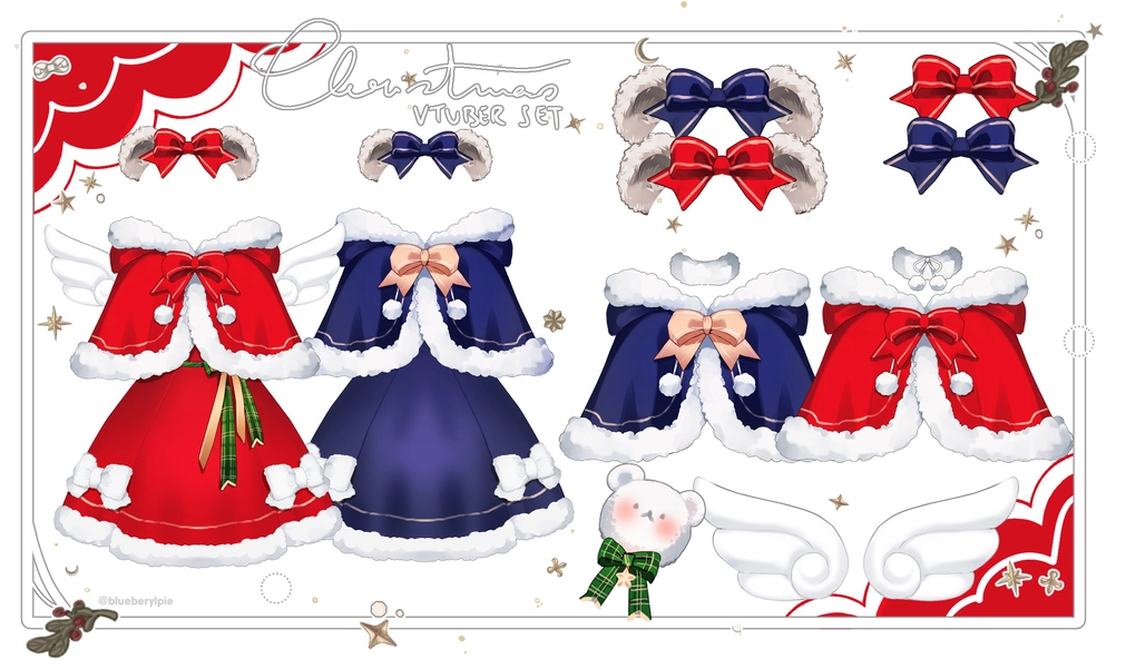 VTuber Asset - Christmas Set - Digital Goods