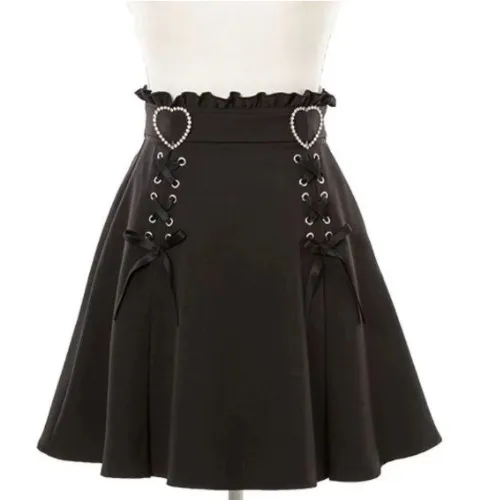Jirai black skirt