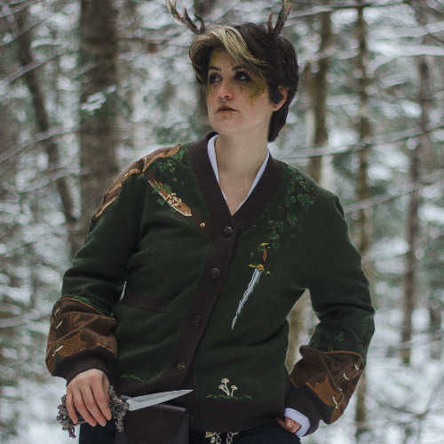 The Knight of Ivy // Embroidered Cardigan PRE-SALE | Medium (M)