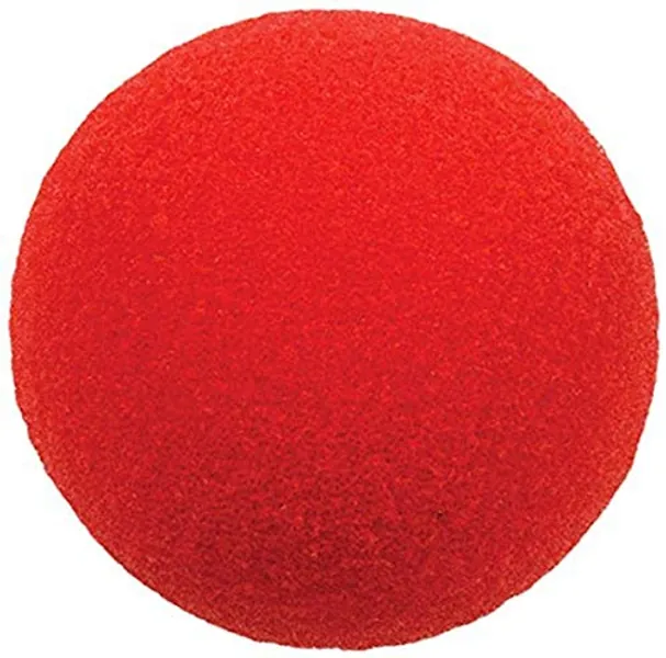 Beistle Clown Nose, Red - 1