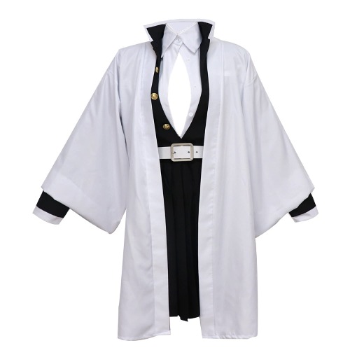 SOOYOOYOO Demon baneman cosplay kostym uniform kimono helt set jul halloween fest outfit - M - Kanroji Mitsuri