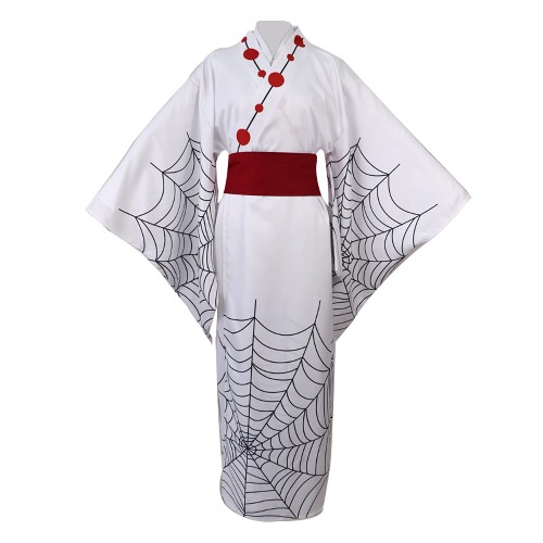SOOYOOYOO Demon baneman cosplay kostym uniform kimono helt set jul halloween fest outfit - M - Rui