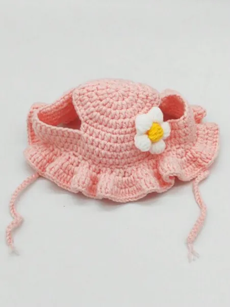 Knitted beanie for Sushi