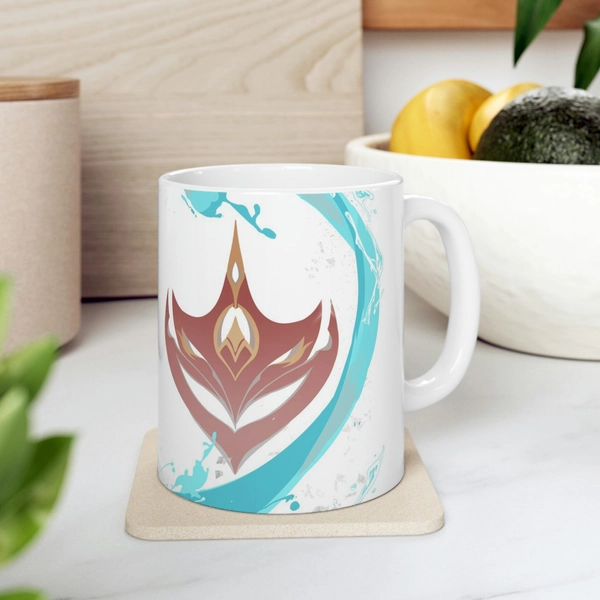 Childe Tartaglia Fatui Masque Inspiré Mug Genshin Impact