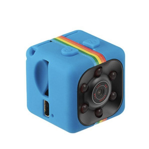 Night Vision 1080P Resolution Portable Mini Camera - Blue