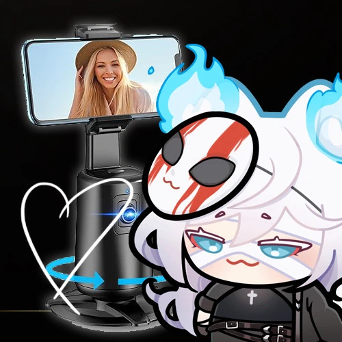 Auto Face Tracking Tripod 360° Rotating 