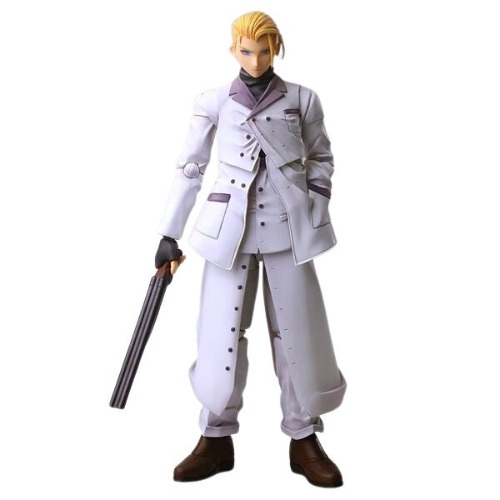 Final Fantasy VII - Rufus Shinra - Bring Arts (Square Enix) - Brand New