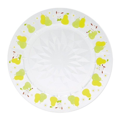 Pochacco Acrylic Plate (Retro Tableware Series)
