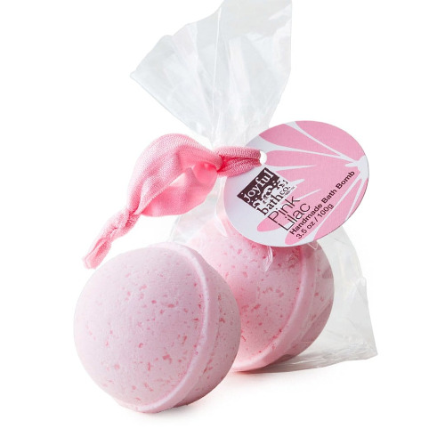 Pink Lilac Handmade Bath Bomb - Buy 1