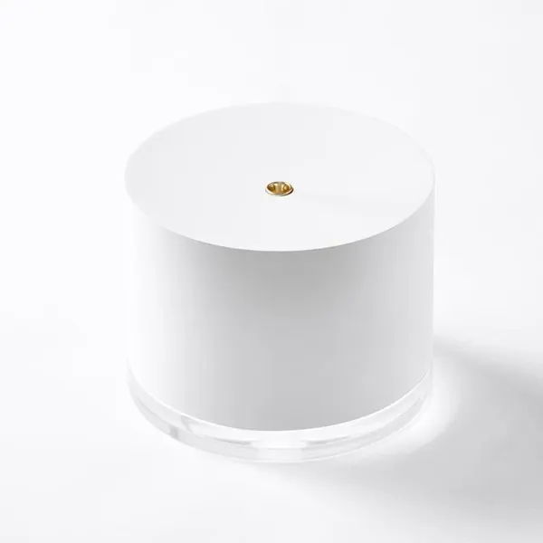 Elegant Humidifier Lamp - Cream White