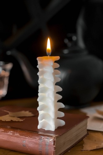 Ossuary Candle | One Size / White / 100% Soy wax