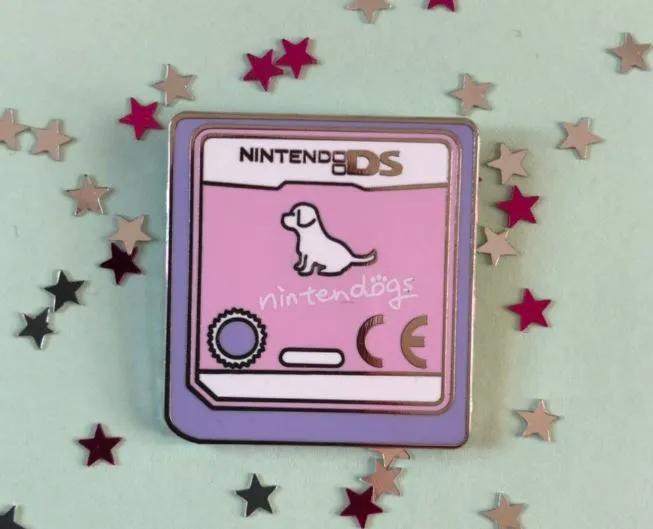 Nintendog Enamel Pin
