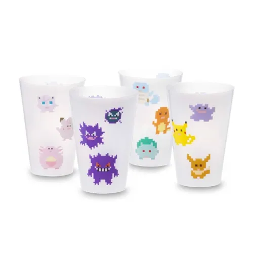 Pokémon Block Art Party Cups (4-Pack)