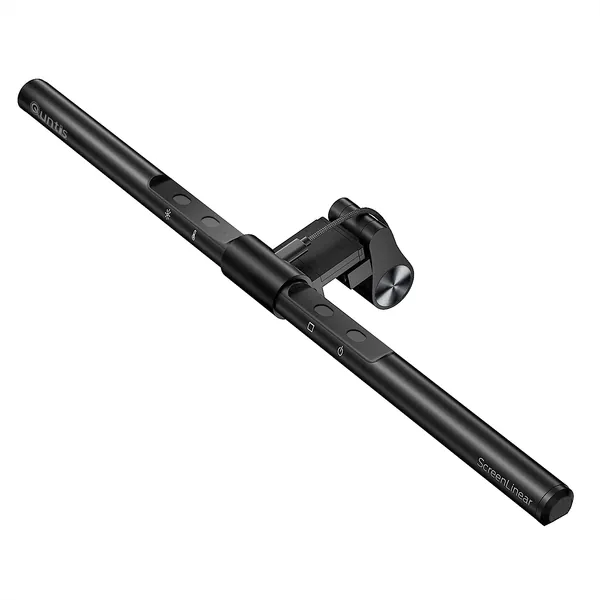 Quntis Computer Monitor Lamp, Screen Monitor Light Bar for Eye Caring, e-Reading LED Task Lamp with Auto-Dimming & Stepless Adjustment, Touch Control, No Screen Glare Space Saving Home Office Lamp