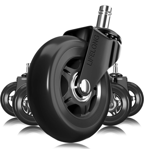 Lifelong Rubber Office Chair Wheels