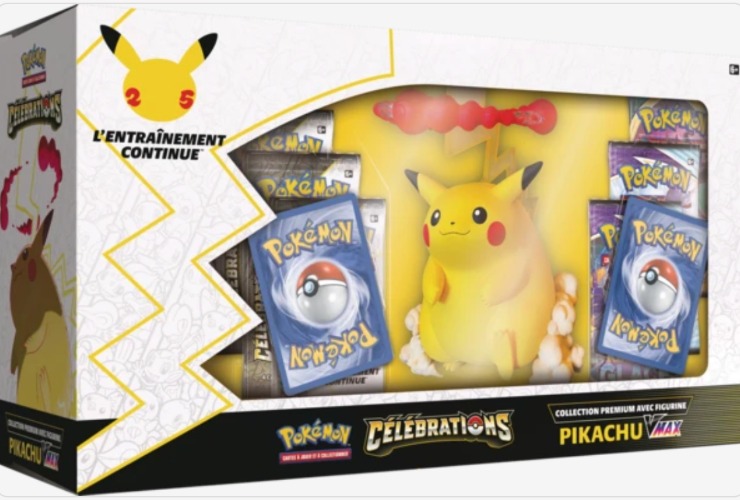 Celebrations Premium Figure Collection—Pikachu VMAX