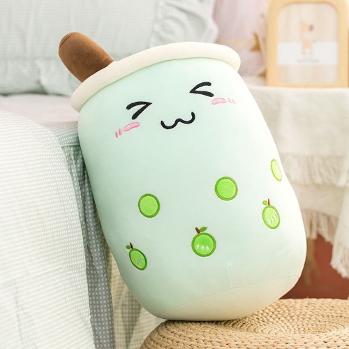 Boba Tea Plush - Apple / 50cm