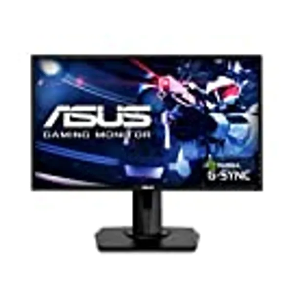 Asus VG248QG 24” G-Sync Compatible Gaming Monitor 165Hz Full HD 1080p 0.5ms DP HDMI DVI Eye Care , Black