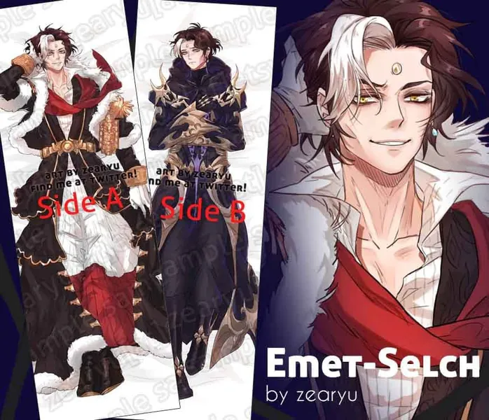 Emet-Selch Pillow Cover