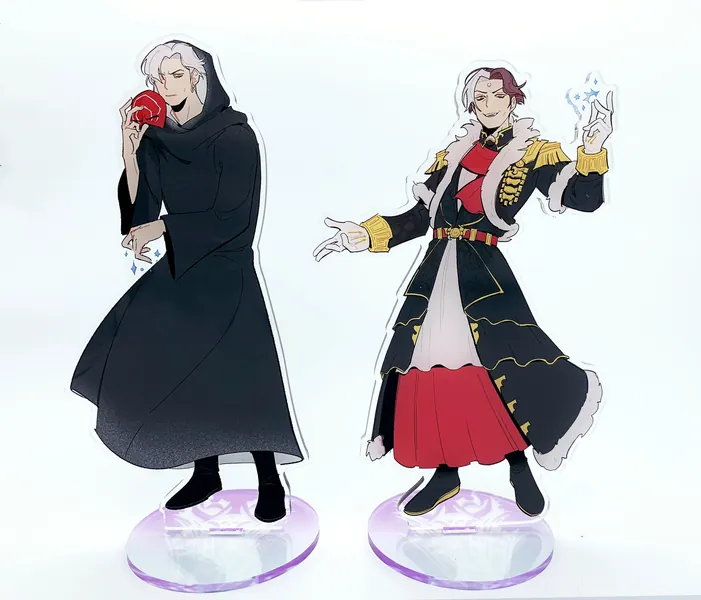 emet hades acrylic standees
