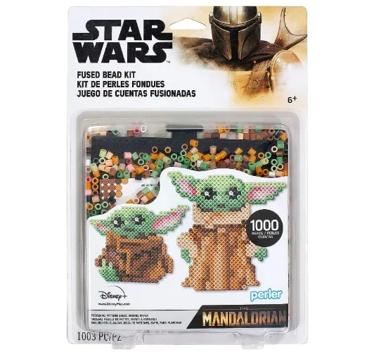 Baby Yoda Fuse Bead Craft Kit -1000 pieces