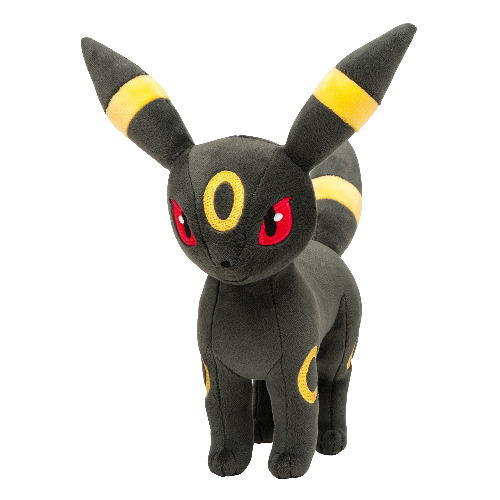 Umbreon Plush - Umbreon Stuffed Animal - Eevee Evolution Plush Figure Toy for Boy, Girl