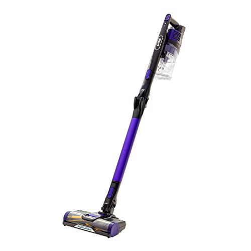 Shark Cordless Stick Vacuum Cleaner with Anti Hair Wrap, Up to 40 mins run-time, Flexible Vacuum Cleaner with Pet Tool, Crevice Tool & Upholstery Tool, Purple IZ202UKT - 40 Min Run Time - With Pet Tool
