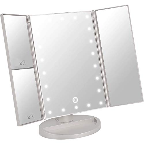 Dressing Table Mirror With Lights (UK COMPANY) Gifts For Her Bedroom Accessories Vanity Mirror Makeup Mirror Desk Mirror