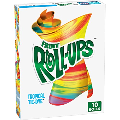 Betty Crocker Fruit Roll ups TROPICAL TIE DYE 141g