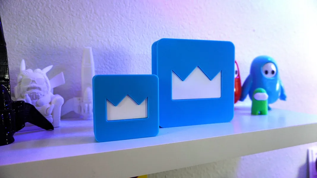 Twitch Prime Desk Ornament 3D Print