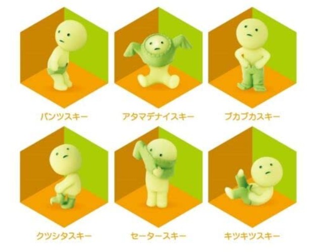 Smiski Dreams Glow in The Dark Figure, Dressing Series, Random Style, 1 Pack