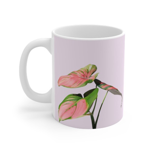 Philodendron Pink Princess Mug - 11oz