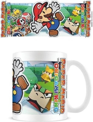 Nintendo Paper Mario Scenery Cut Out Mug