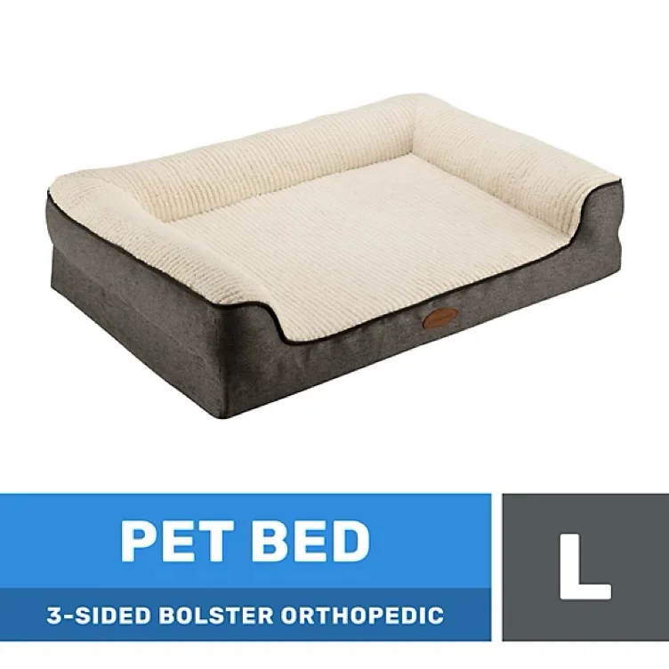 Retriever 3-Sided Bolster Orthopedic Pet Bed at Tractor Supply Co