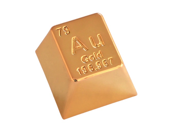 Metal Element Keycaps - au