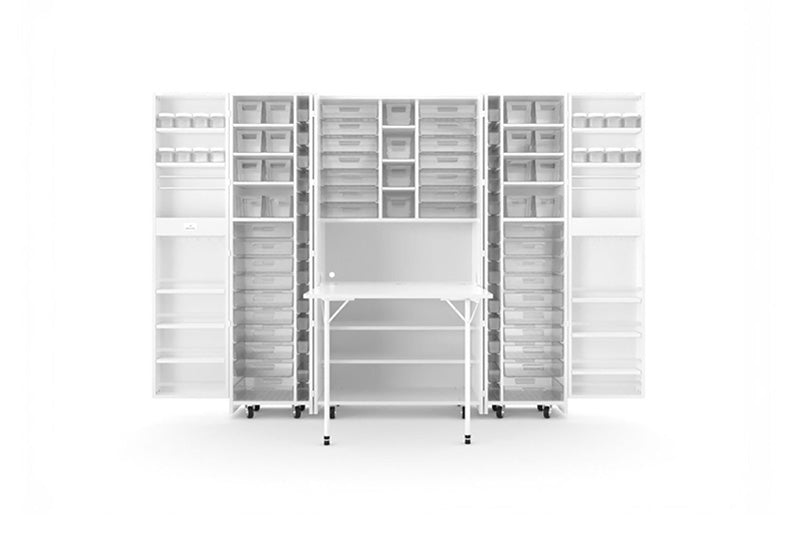 DreamBox | White Shaker / Full Set | Inview Totes / DIY Assembly