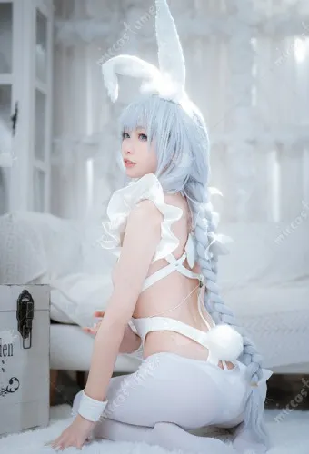 Azur Lane Le Malin Bunny Uniform Bodysuit Cosplay Costume Outfit Women