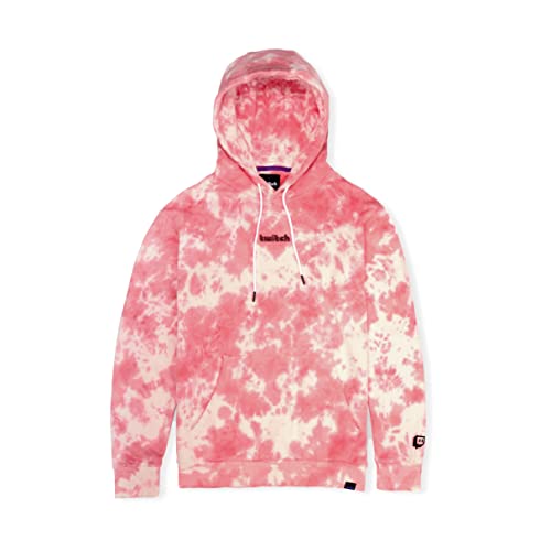 Twitch Tie Dye Signature Hoodie - Large - Dusty Red