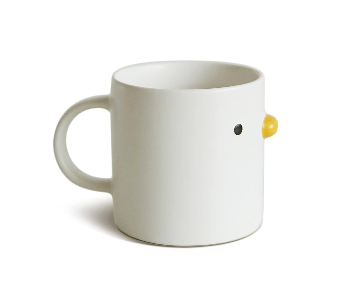 Neuheit Spaß Kaffeetasse, Keramik Sweet Chick Cappuccino Tasse, 400ml Kreative Teetasse Home Office Wassertasse Tasse, Familie, Freund, Paar. - Cappuccino-mug