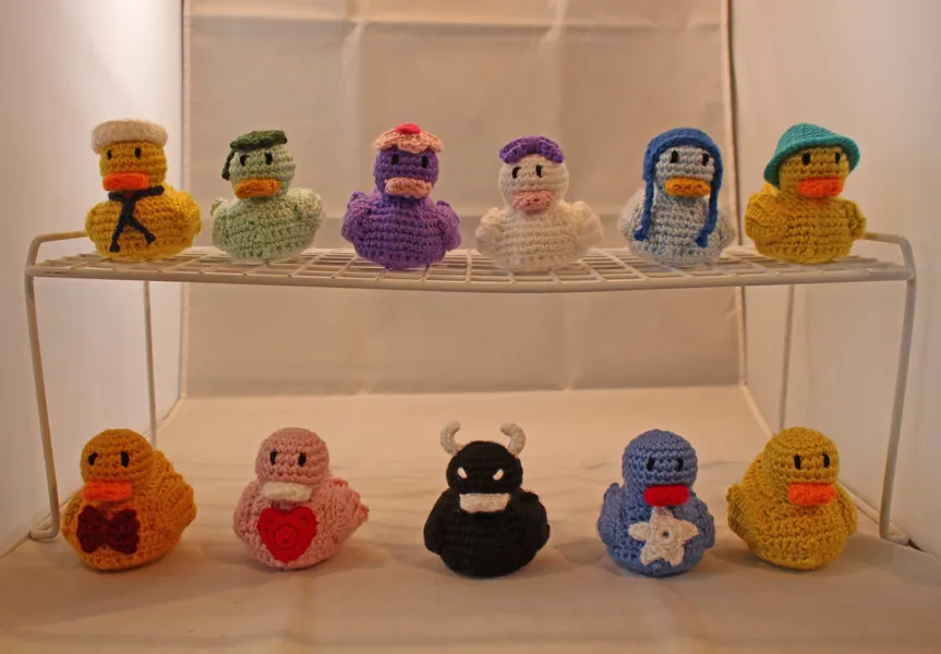 PATTERN:  Cruising Ducks Crochet Toys