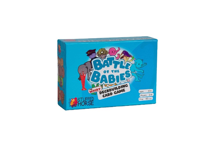 Battle of The Babies - The Wacky Deckbuilding Card Game - A Player Elimination Tabletop for Strategic Teens & Adults - 