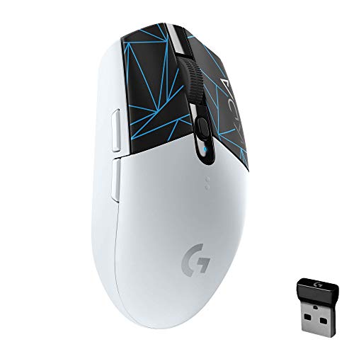Logitech G305 K/DA Lightspeed Wireless Gaming Mouse, Mint, 99g, 12000 DPI, 6 Programmable Buttons, 250h Battery Life, On-Board Memory, Compatible with PC/Mac - Mint