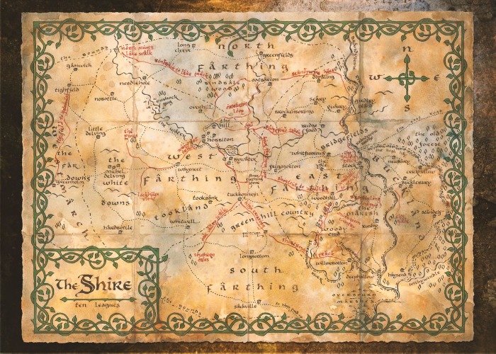 The Shire Map