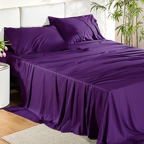 California King Sheet Set, Cooling Sheets for Hot Sleepers