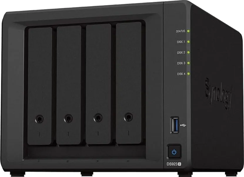 Synology 4-Bay DiskStation DS923+ (Diskless) - 4-bay; 4GB DDR4 - DS923+