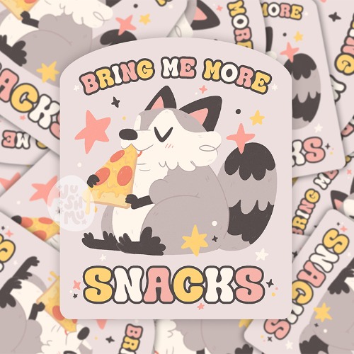 Bring Me Snacks Sticker