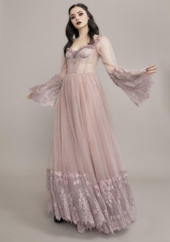 Lady Dance With Death Maxi Dress | Small