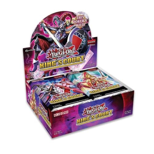 Ikon Collectables Yugioh King's Court Booster Display Card Game