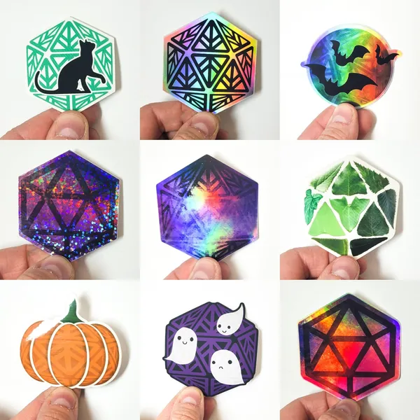 Mega Sticker Pack - choice of sizes